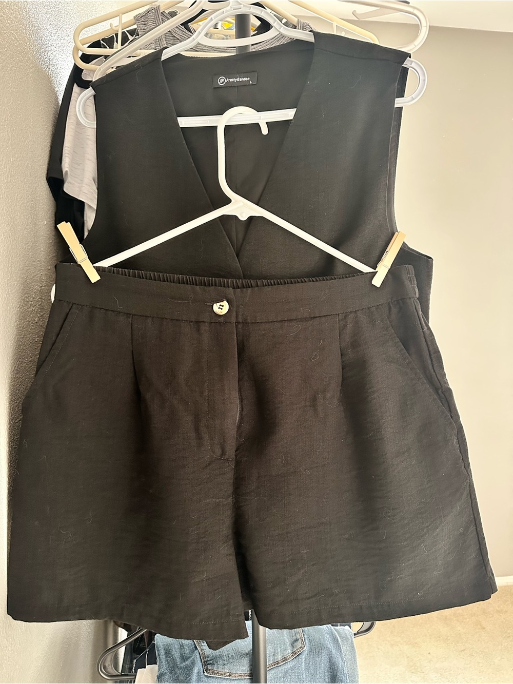 Short Sets for Women Summer 2 Piece Pants Suit Matching Outfits